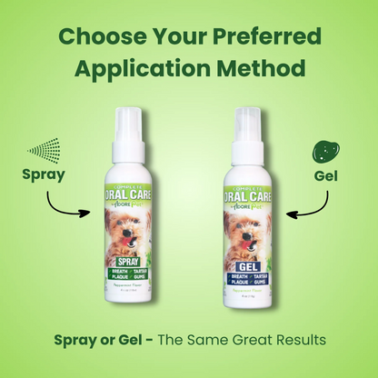 Adore Pet Complete Oral Care Spray Peppermint Flavor for Dogs & Cats 4-oz - Dog & Cat Dental Care 7