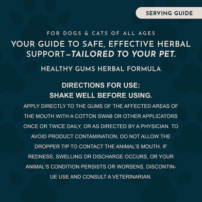 Animal Essentials Herbal Formula Healthy Gums for Dogs & Cats 1-oz - Dog Supplements & Vitamins 5