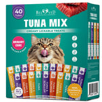 Beloved Pets Tuna Mix Creamy Lickable Treats Urinary Care for Cats & Dogs 40-count - Lickable Cat Treats 1
