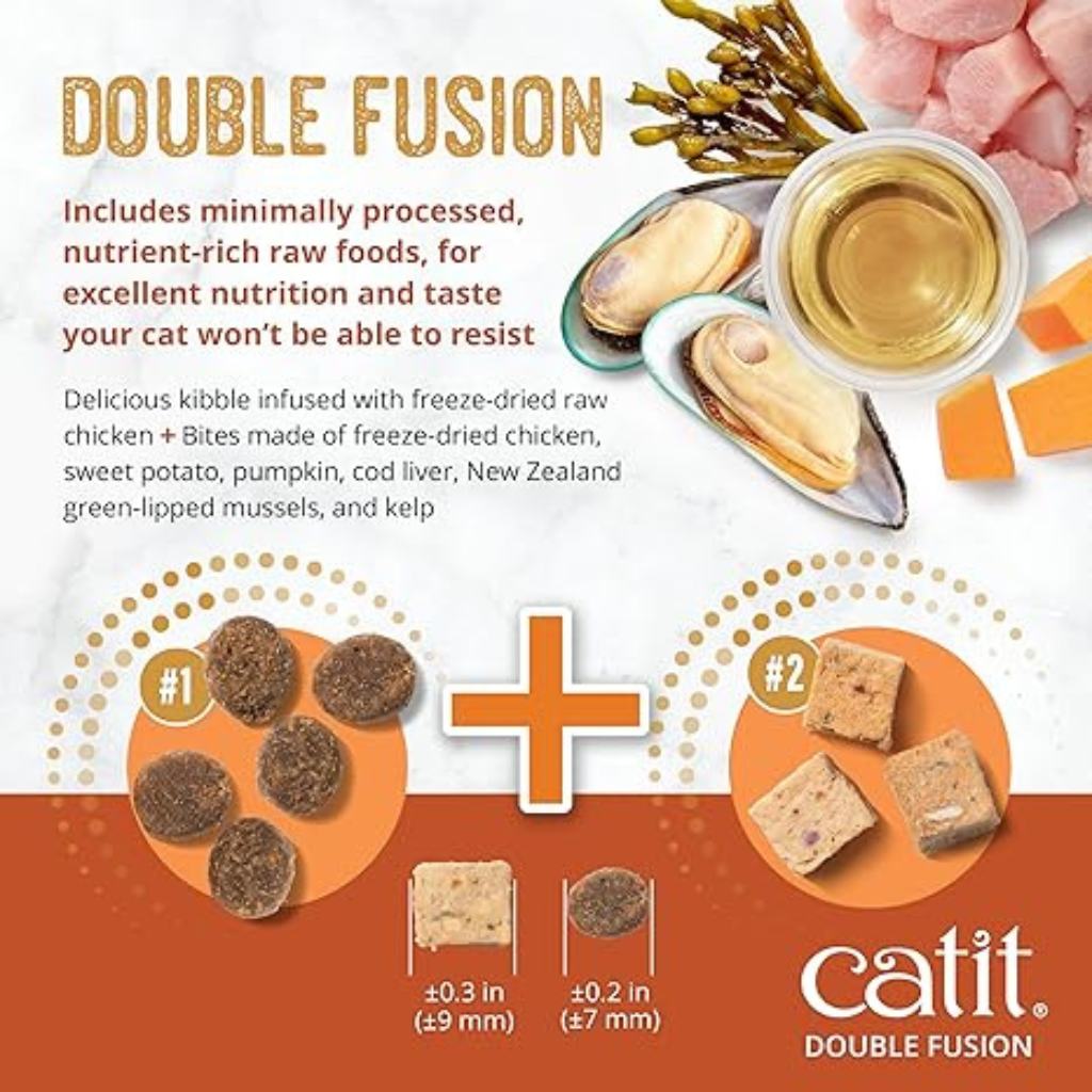 Catit Recipes Double Fusion Cat Food - Cat Food 18