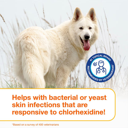 Douxo S3 PYO Antiseptic Antifungal Chlorhexidine Dog Mousse (5.1 oz) - Dog Grooming 7