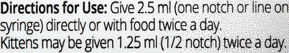 Duralactin Feline L-Lysine Paste (32.5 ml syringe)
