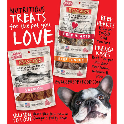 Evanger's Nothing but Natural Gently Air Dried Wild Salmon Dog & Cat Treats (3.5 oz)