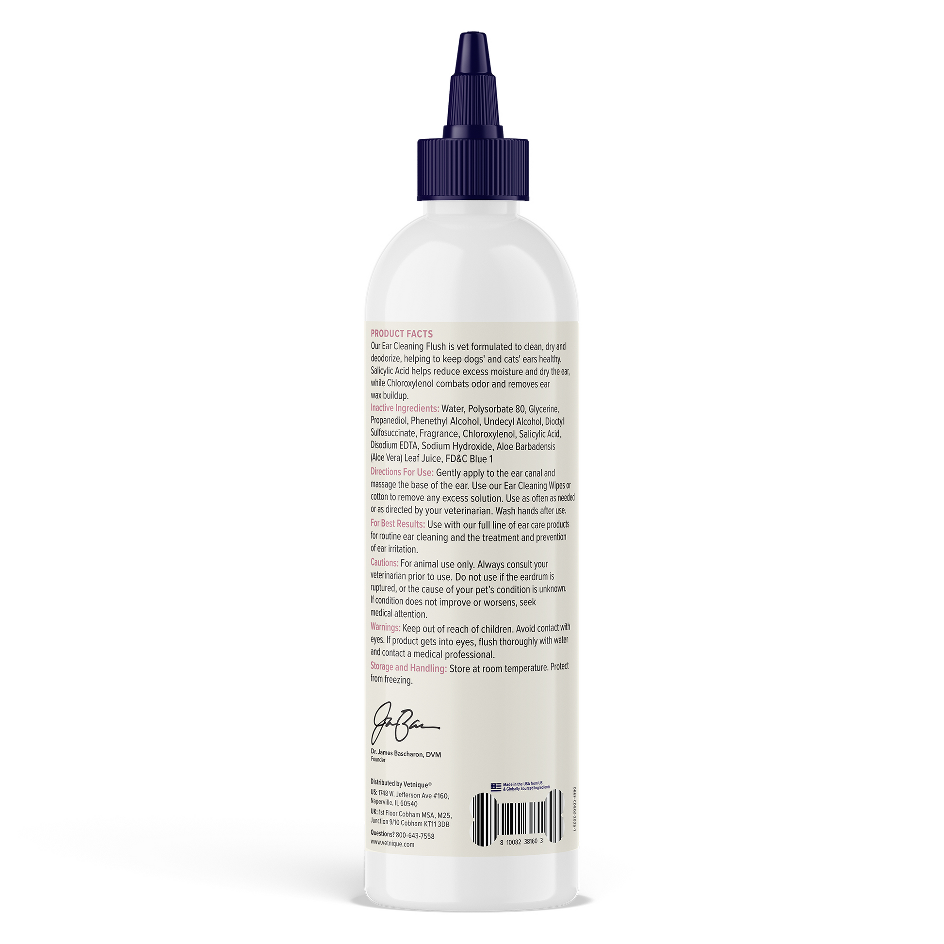 Oticbliss Ear Cleaning Flush For Dogs & Cats 8 oz - Dog & Cat Ear Care 11