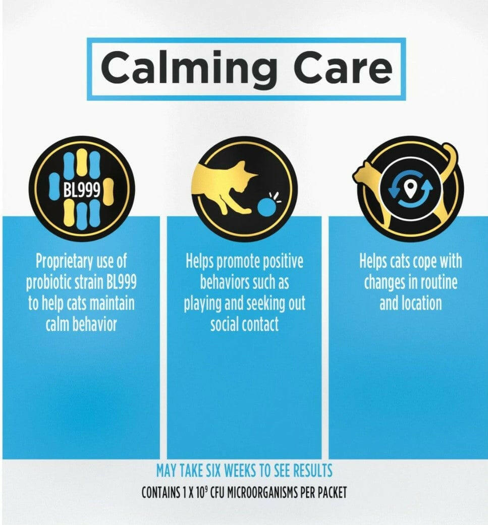 Features of Purina Pro Plan Veterinary Supplements Calming Care for Cats