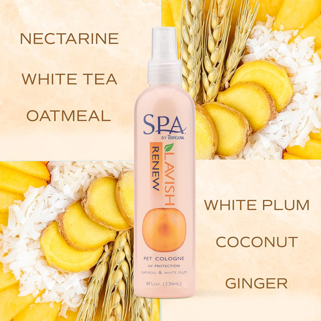 SPA by TropiClean Lavish Renew Cologne Spray for Pets (8oz)