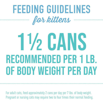 Tiki Cat Baby Shreds Chicken & Tuna & Chicken Liver Grain-Free Wet Food For Cats (2.4 oz x 12 cans)