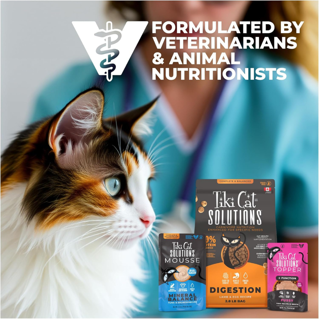 Tiki Cat Solutions Supplement Mobility Chicken Recipe in Broth for Cats (0.28 oz x 20 sachets) - Cat Food 9