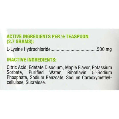 Tomlyn Immune Support L-Lysine Maple Flavor Gel for Cats (5 oz)