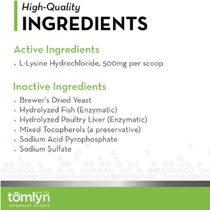 Tomlyn Immune Support L-Lysine Powder for Cats (3.5 oz)