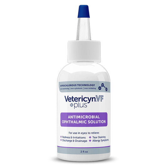 Vetericyn VF Plus Antimicrobial Ophthalmic Solution For Dogs & Cats (2 oz) - Dog Eye Care 1